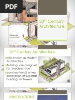 20th century architecture