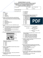 50 Soal Pat Biologi Xi Ipa K 13