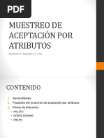 Clase 6 - Muestreo de Aceptación Por Atributos