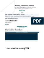 Get A Scribd Continue Reading Upload A Document