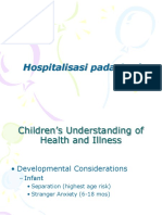 Hospitalisasi Pada Anak