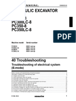 PC350-8 Troubleshooting of Electrical System (E-Mode) PDF