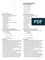 Calculus Tutorial w2 For Students