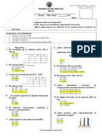 Prueba - Mayo - Matemática