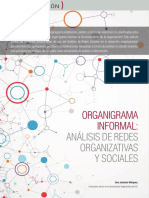 Organigrama Informal: Análisis de Redes Organizativas y Sociales