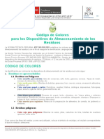 Codigo de Colores Reciclaje