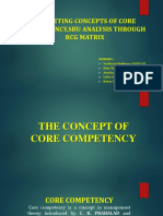 Core Competency, Sbu Analysis