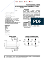 Tpdxe05U06 1, 4, 6 Channel Esd Protection Device For Super-Speed (Up To 6 GBPS) Interface