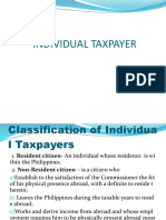 Indvidual Taxpayer - Taxation Complete