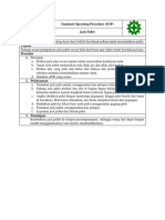 Standard Operating Procedure (SOP) for Jack Pallet Handling