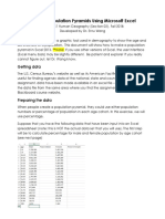 Creating Population Pyramids Using Microsoft Excel: Getting Data