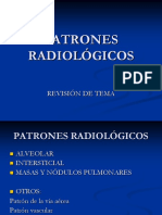 Patrones Radiológicos