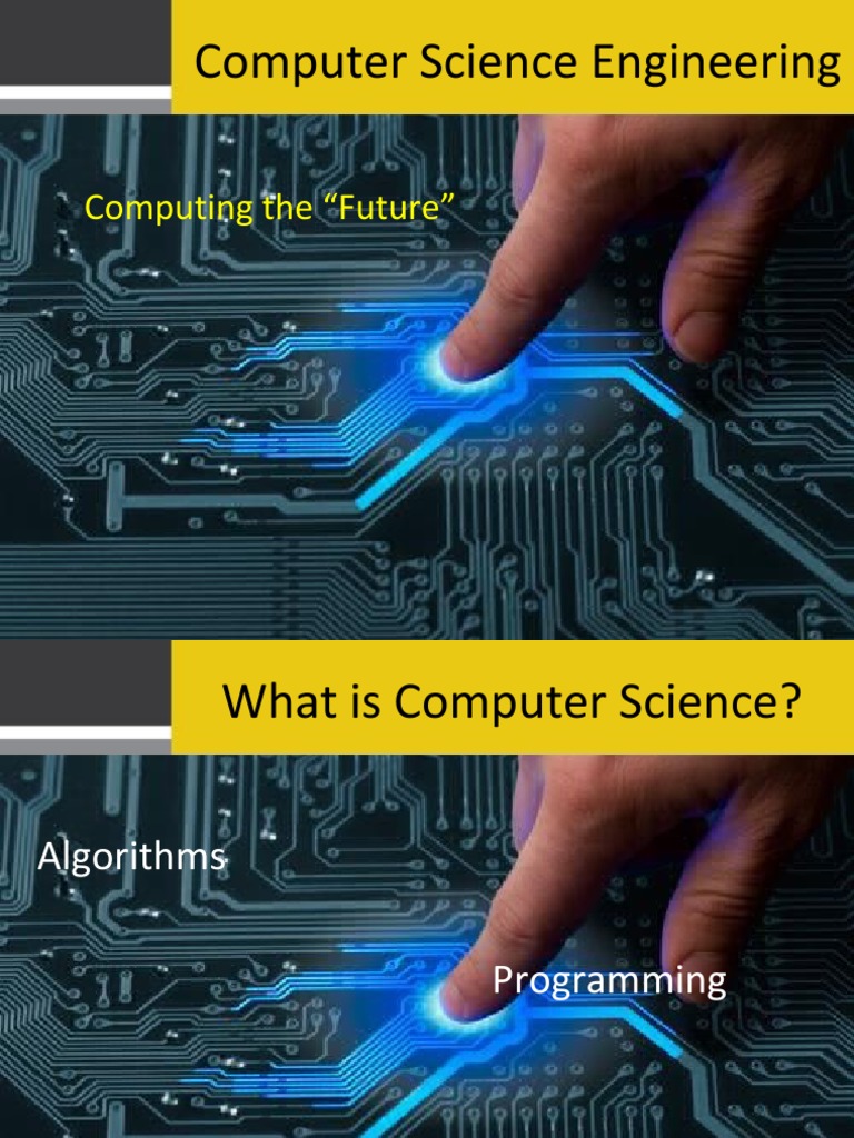 Computer Science Engineering: Computing The "Future" | PDF