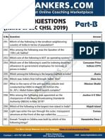 500 G.A. Question CHSL 2019 Part B PDF