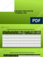 Contoh Blanko Pencatatan Posbindu PTM