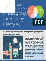 In Designing For Healthy Lifestyles: Usage of Human Computer Interaction
