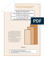 Poverty and Agriculture in The Philippines: Trends in Income Poverty and Distribution