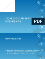 Jejaring Dan Jaringan Puskesmas