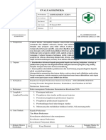 Sop Evaluasi Kinerja