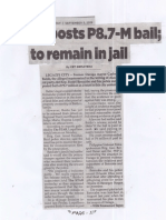 Philippine Star, Sept. 5, 2019, Baldo Posts P8.7-M Bail To Remain in Jail PDF