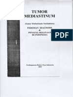 2003 Buku Pedoman Diagnosis Dan Penatalaksanaan Tumor Mediastinum Di Indonesia