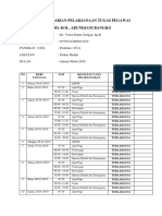 Laporan Harian Pelaksanaan Tugas Pegawai