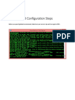 PgAdmin4 DB Configuration Steps