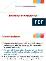 Benkelman Beam Deflection Measurement