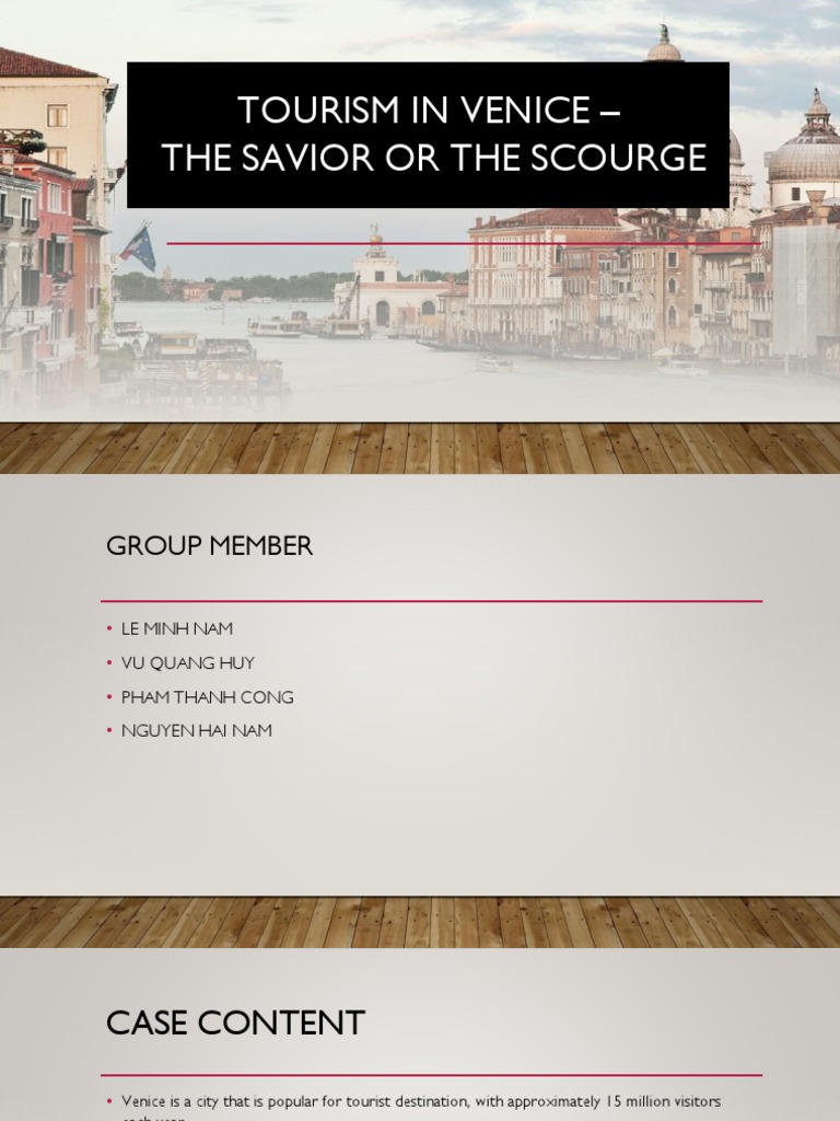 Tourism in Venice | PDF | Venice | Tourism