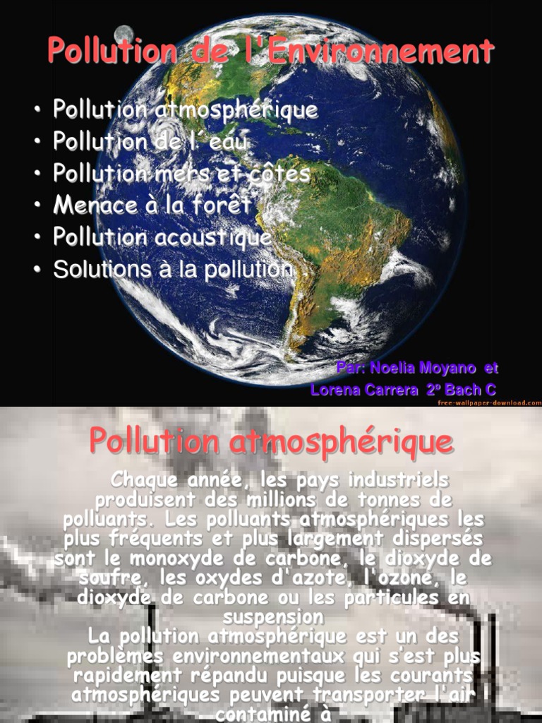 Pollution | PDF | Pollution de l'air | Atmosphère de la Terre