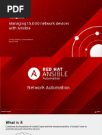 Managing 15000 Network Devices With Ansible