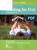 Improve Your Skills Reading For First With Answer Key Macmil