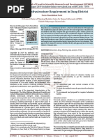 Education Facility requirement in Dang district