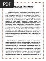 Mga Halimbawa NG PARABULA | PDF