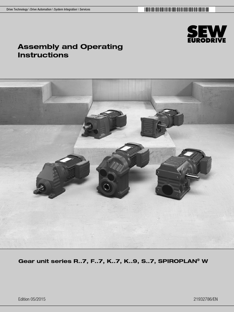 6 Rotary Lock Gearbox Instructions | PDF | Hazards | Gear