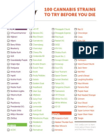 100 Strains Printable PDF