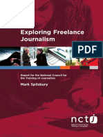 Exploring Freelance Journalism: Mark Spilsbury