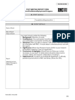 (Conference) MSU-RMC-01FR04 Post SCSC Report Form