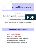 Libraries and Procedures: Computer Organization and Assembly Language