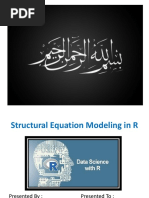 Structural Equation Modeling in R