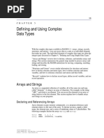 Defining and Using Complex Data Types