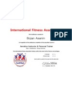 Kick Boxing Certification
