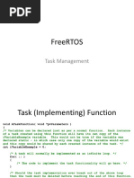 FreeRTOS - Tasks