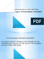 PYTHOGORAS THEOREM Presentation - PPTXJH