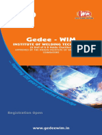 GEDEE Welding Institute - Brochure PDF
