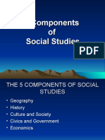 The 5 Components of Social Studies