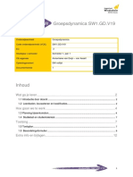 Studiewijzer Groepsdynamica SW Def