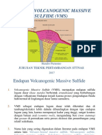 VMS Endapan Volcanogenic Massive Sulfide