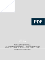 Patrimoni industrial: L'embarrat de la fàbrica J. Trepat