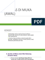 Anuitas Di Muka (Awal) - 1